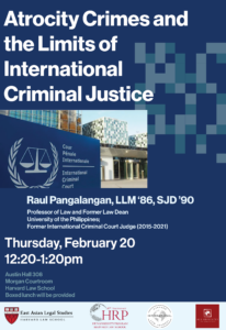 Raul Pangalangan Event Poster